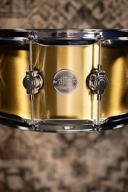 DW Performance 6.5" x 14" Snare - Polished Brass