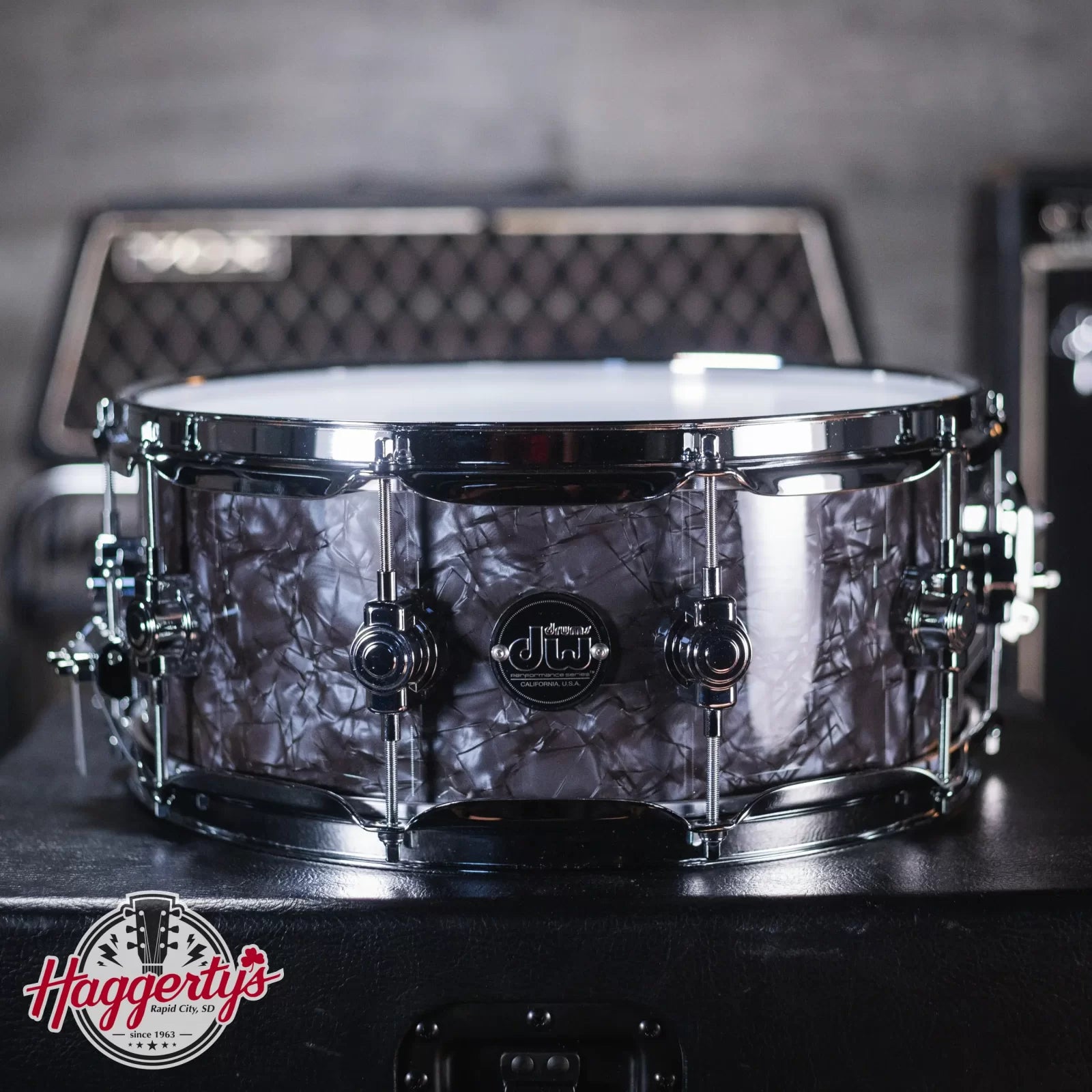DW Performance Maple 5.5" x 14" Snare - Black Diamond
