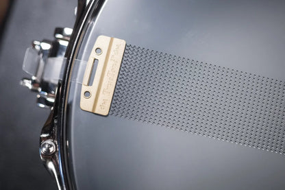 DW VB Snare Drum Satin Black over Brass haggertys 15