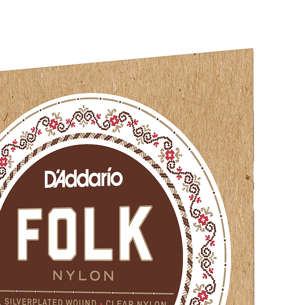 D'Addario Folk Normal Tension ball end Nylon Strings EJ32C