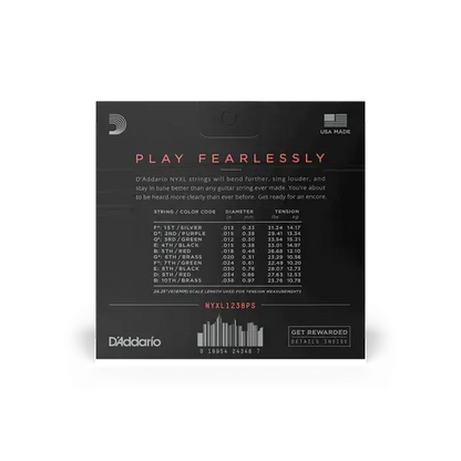 D'Addario NYXL 11-38 Regular Light E9 Pedal Steel Strings