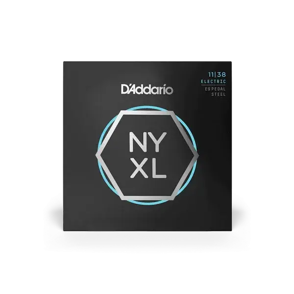 D'Addario NYXL 11-38 Regular Light E9 Pedal Steel Strings