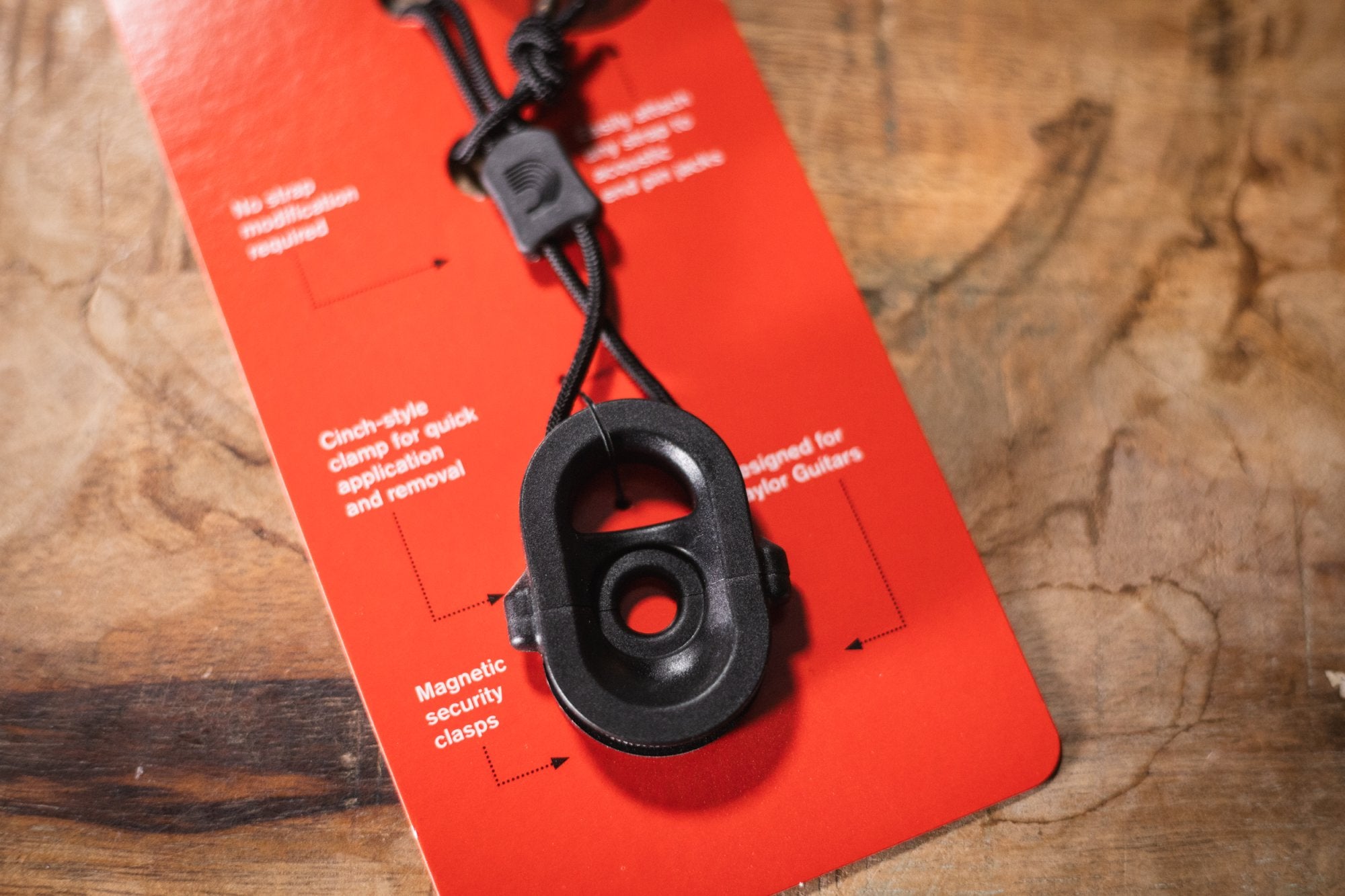 D'addario Cinchfit AC Jack Lock For Taylor Guitars