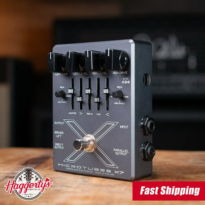 Darkglass Microtubes X7 Bass Preamp Distortion Effects Pedal - Floor Model