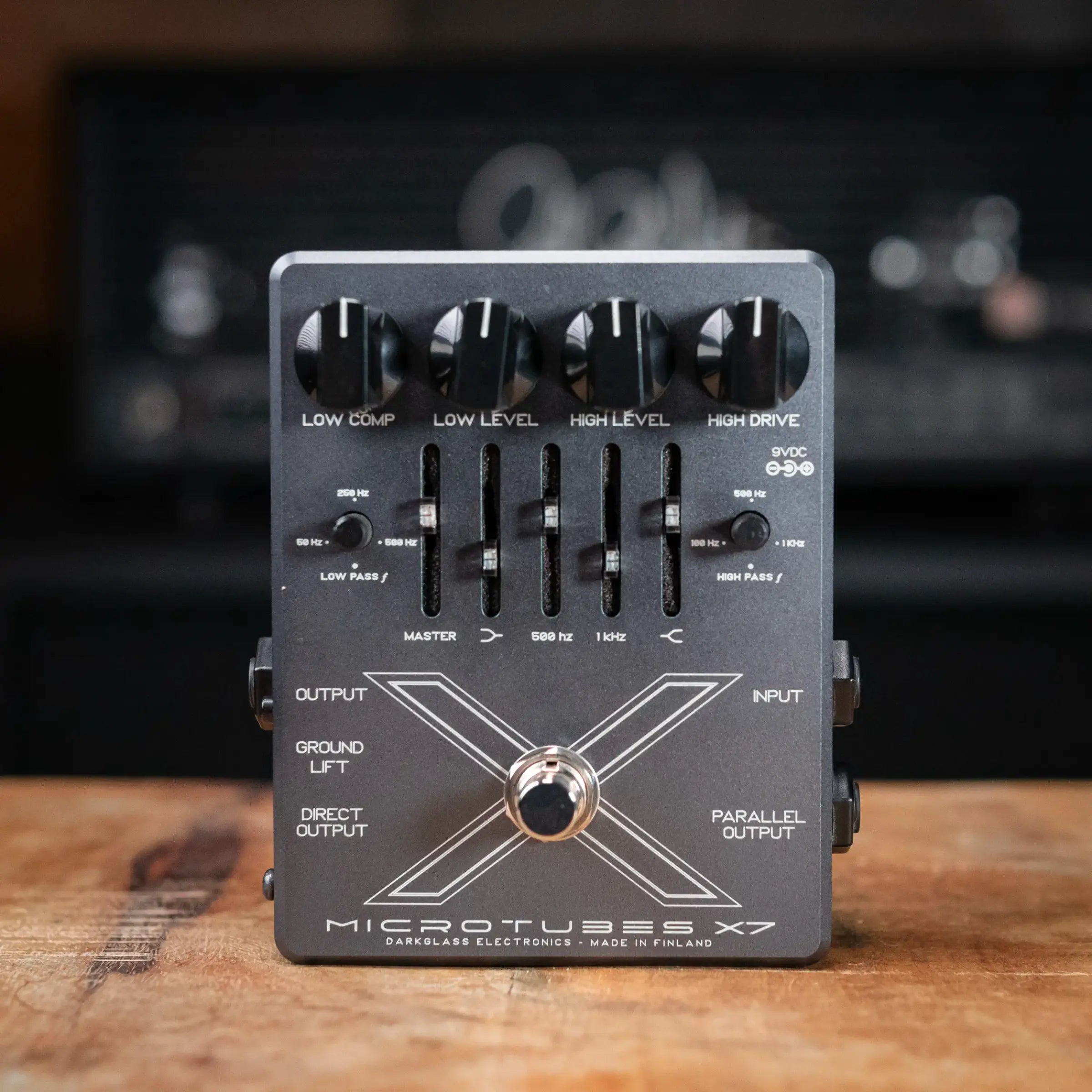 Darkglass Microtubes X7 Bass Preamp Distortion Effects Pedal - Floor Model