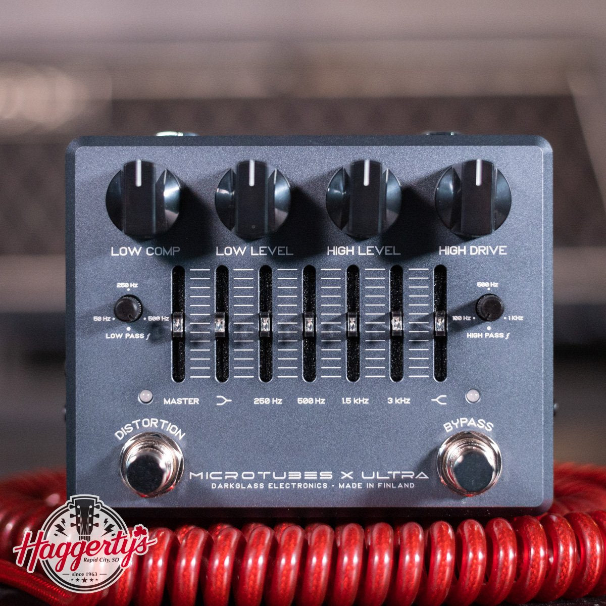 Darkglass Microtubes X Ultra Bass Guitar Preamp Pedal