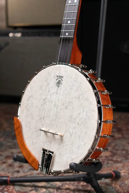 Deering Custom Vega Little Wonder 5-String Banjo - Dark Honey Amber Stain with Hardshell Case