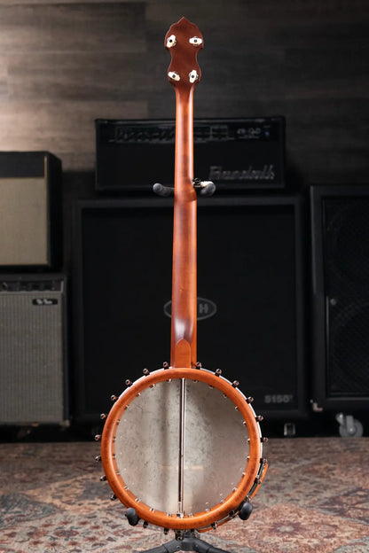Deering Custom Vega Little Wonder 5-String Banjo - Dark Honey Amber Stain with Hardshell Case