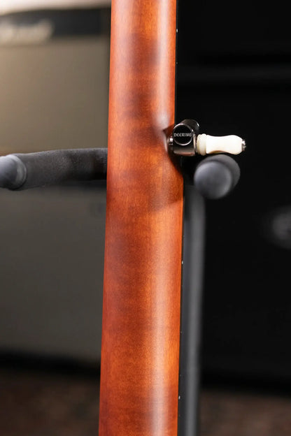 Deering Custom Vega Little Wonder 5-String Banjo - Dark Honey Amber Stain with Hardshell Case