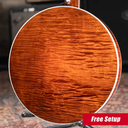 Deering Golden Era 5-String Banjo with Hardshell Case