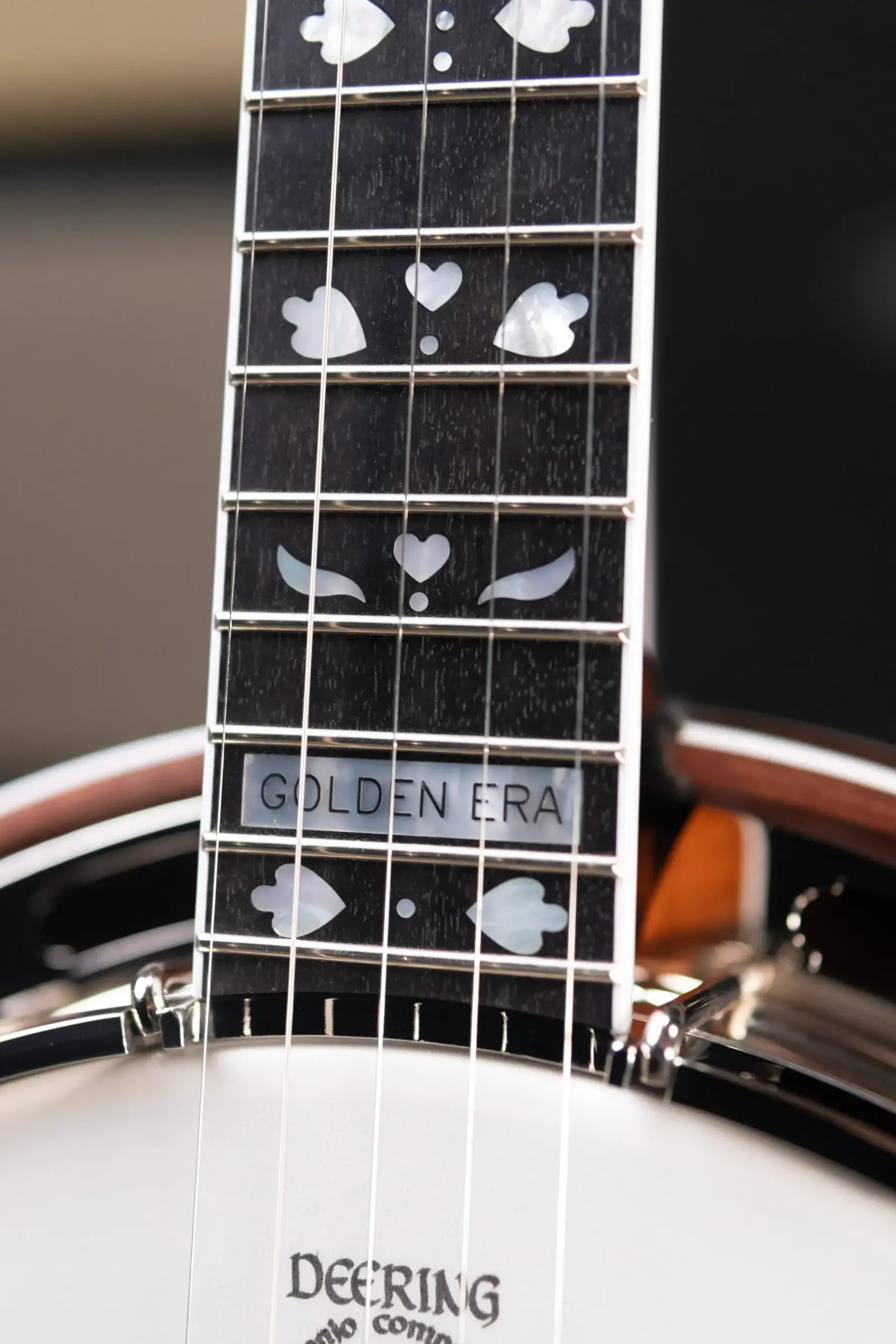 Deering Golden Era 5-String Banjo with Hardshell Case