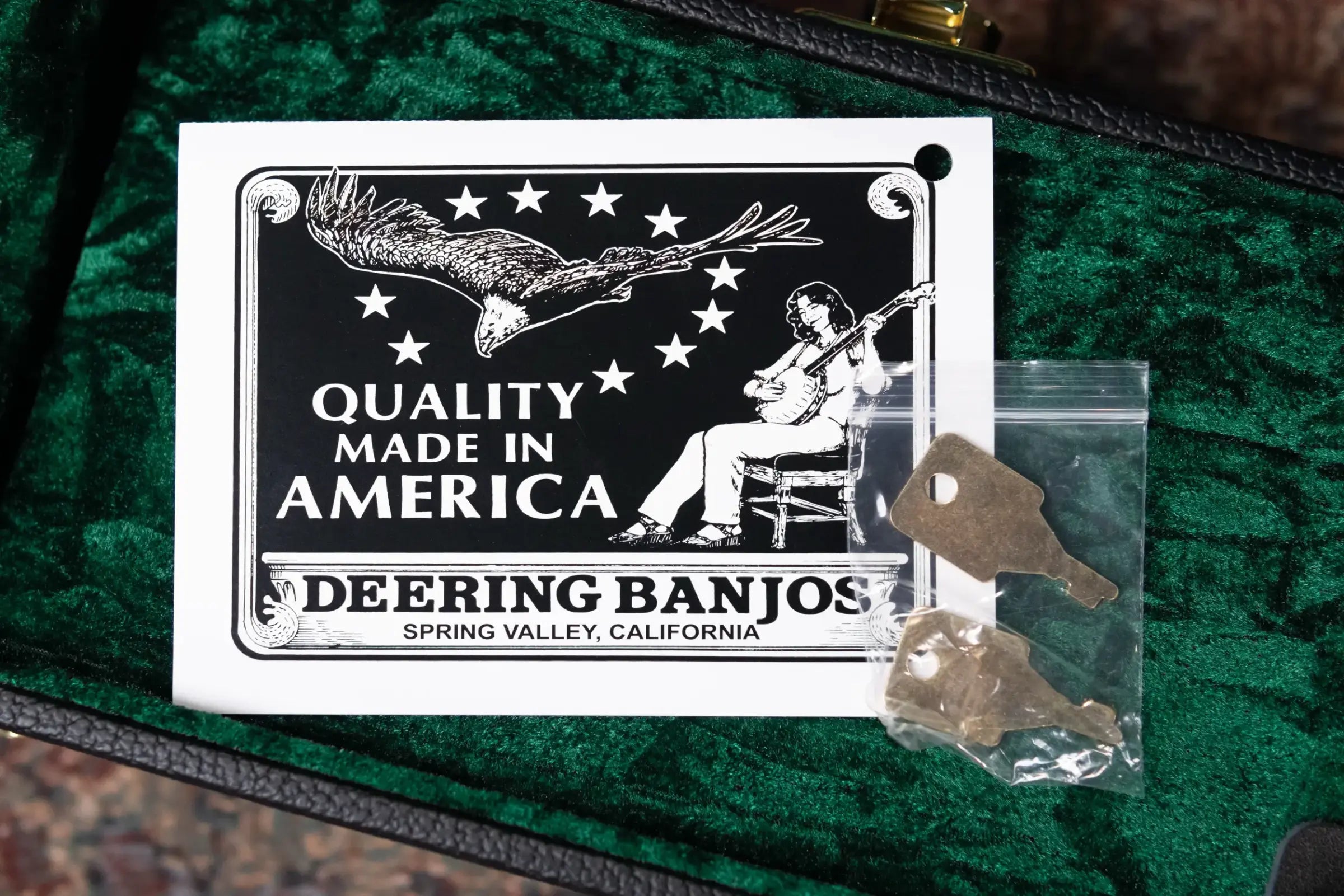 Deering Golden Era 5-String Banjo with Hardshell Case