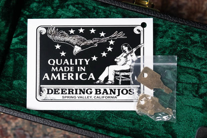 Deering Golden Era 5-String Banjo with Hardshell Case