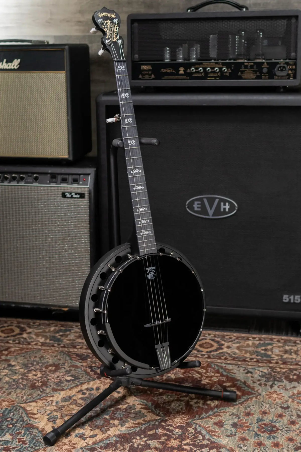 Deering Goodtime Blackgrass 5-String Banjo