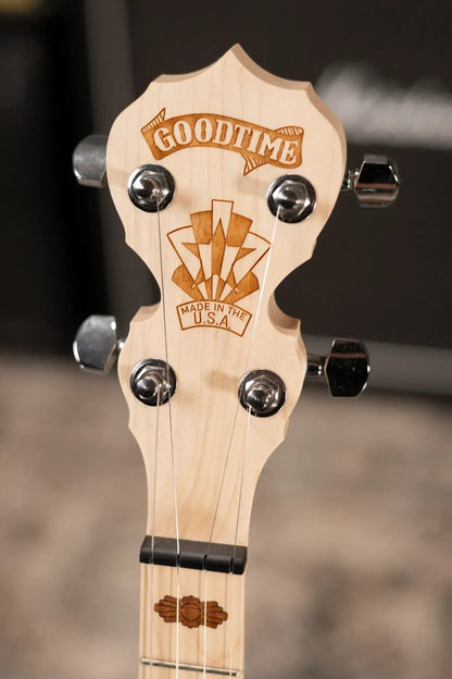 Deering Goodtime Two 5-String with Resonator Banjo