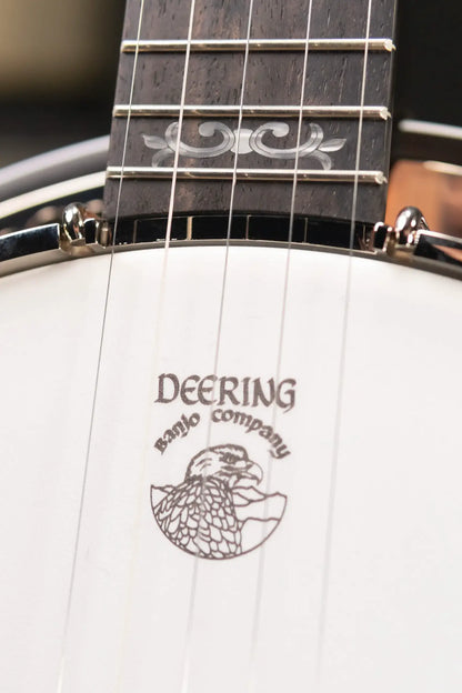 Deering Sierra 5-String Mahogany Banjo with Hardshell Case