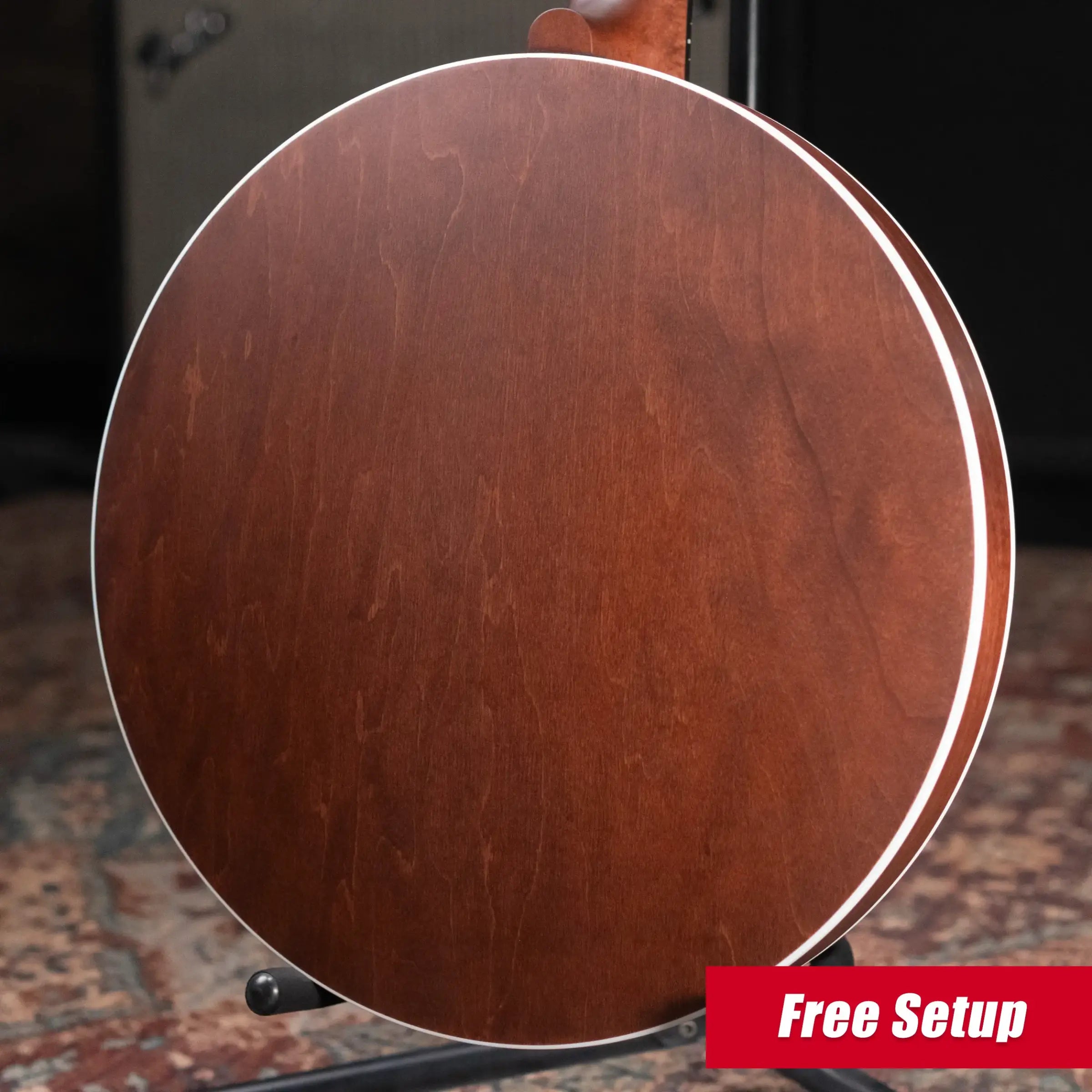 Deering Sierra 5-String Maple Banjo with Hardshell Case