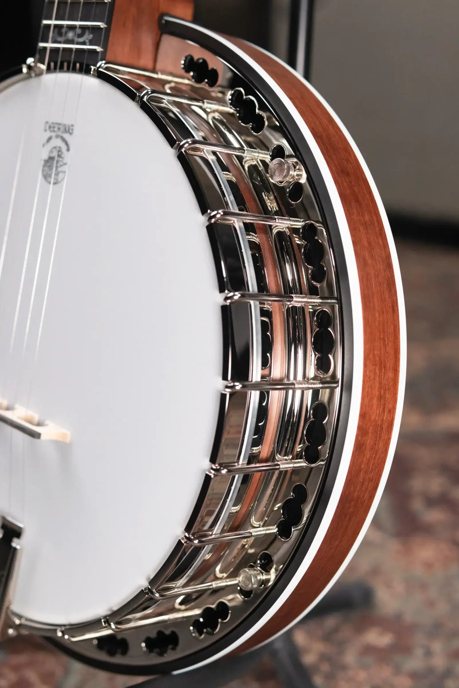 Deering Sierra 5-String Maple Banjo with Hardshell Case