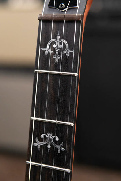 Deering Sierra 5-String Maple Banjo with Hardshell Case