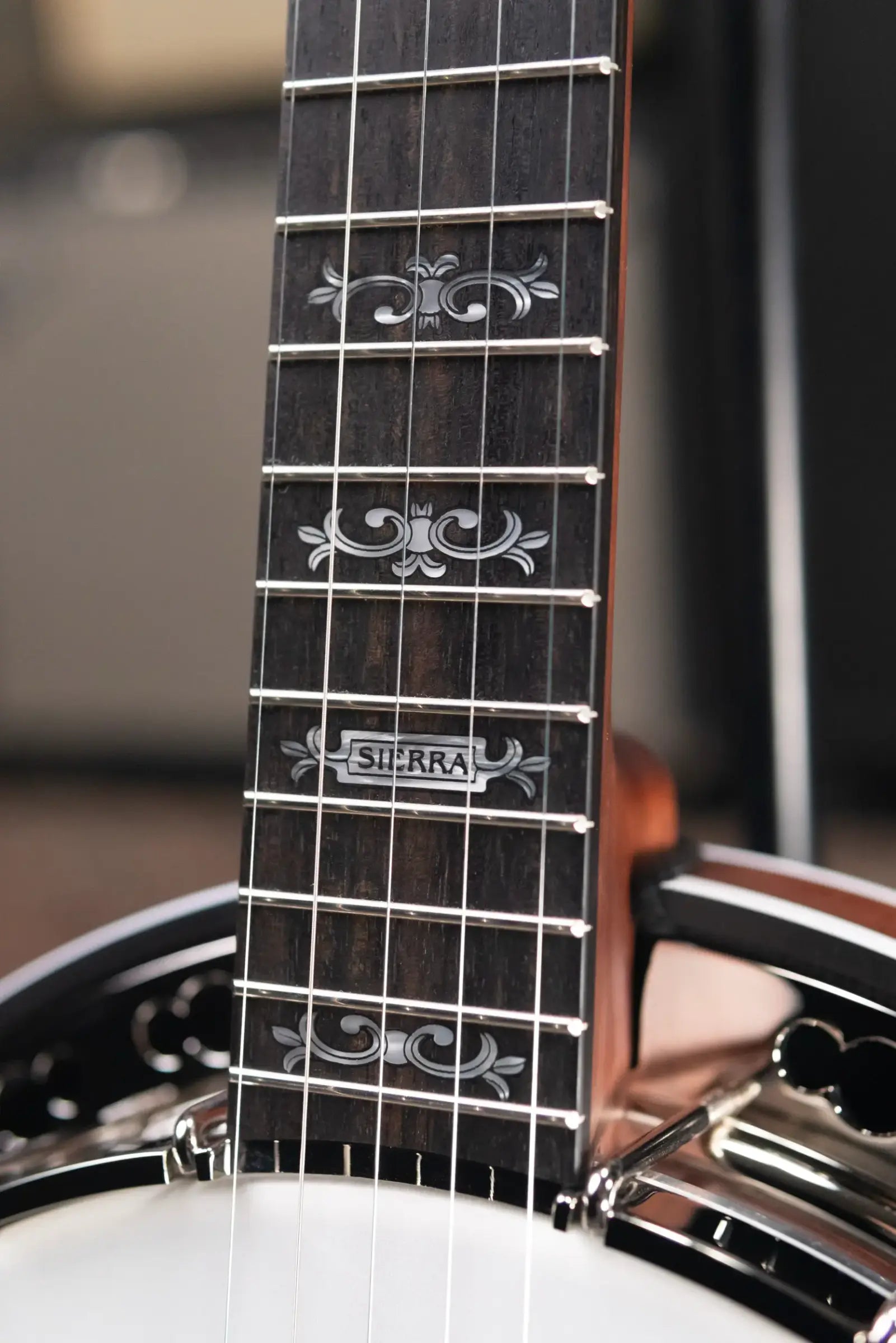 Deering Sierra 5-String Maple Banjo with Hardshell Case