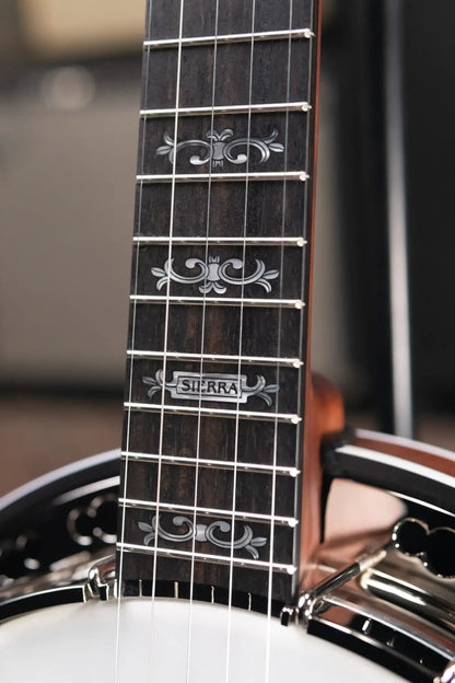 Deering Sierra 5-String Maple Banjo with Hardshell Case