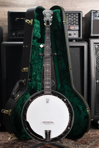 Deering Sierra 5-String Maple Banjo with Hardshell Case