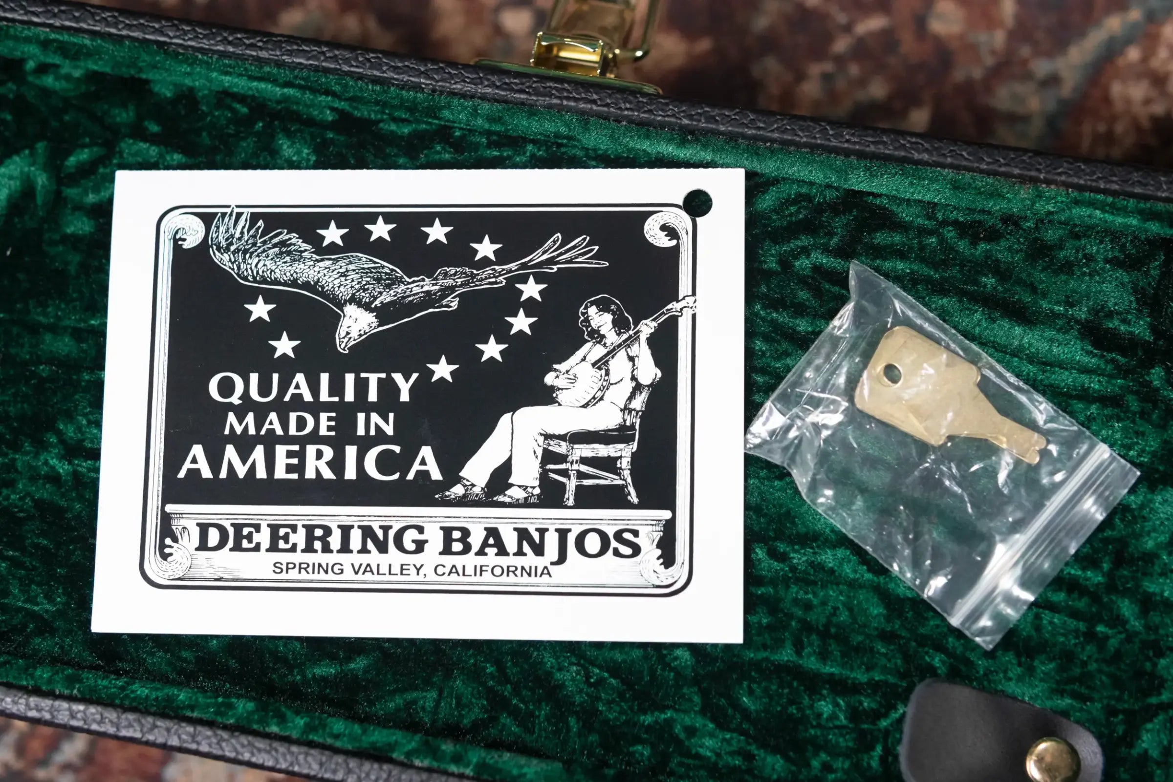 Deering Sierra 5-String Maple Banjo with Hardshell Case