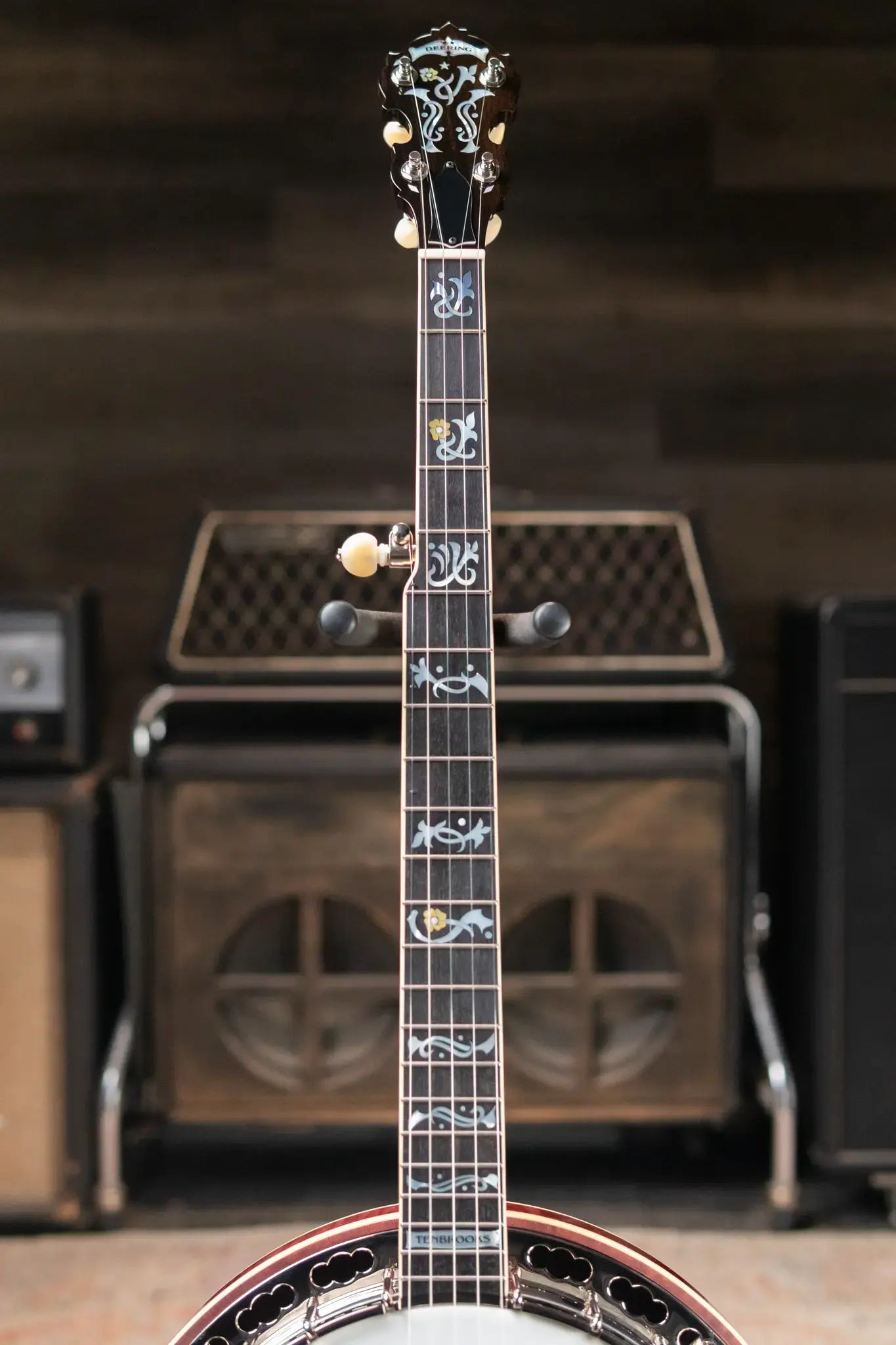 Deering Tenbrooks Saratoga Star with -06- Tone Ring Banjo with Hardshell Case