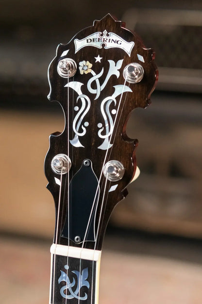 Deering Tenbrooks Saratoga Star with -06- Tone Ring Banjo with Hardshell Case