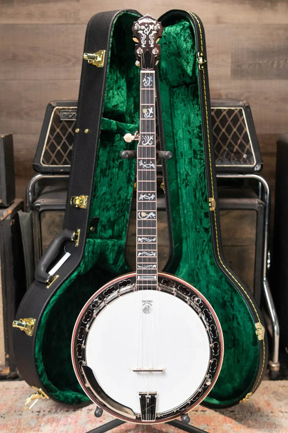 Deering Tenbrooks Saratoga Star with -06- Tone Ring Banjo with Hardshell Case