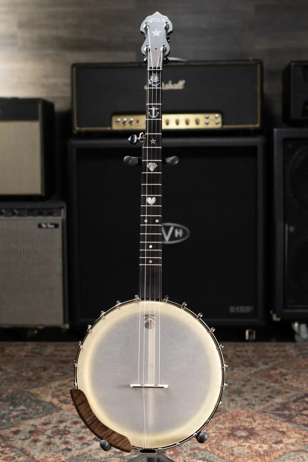 Deering Vega Avett Star Signature Banjo with Hardshell Case