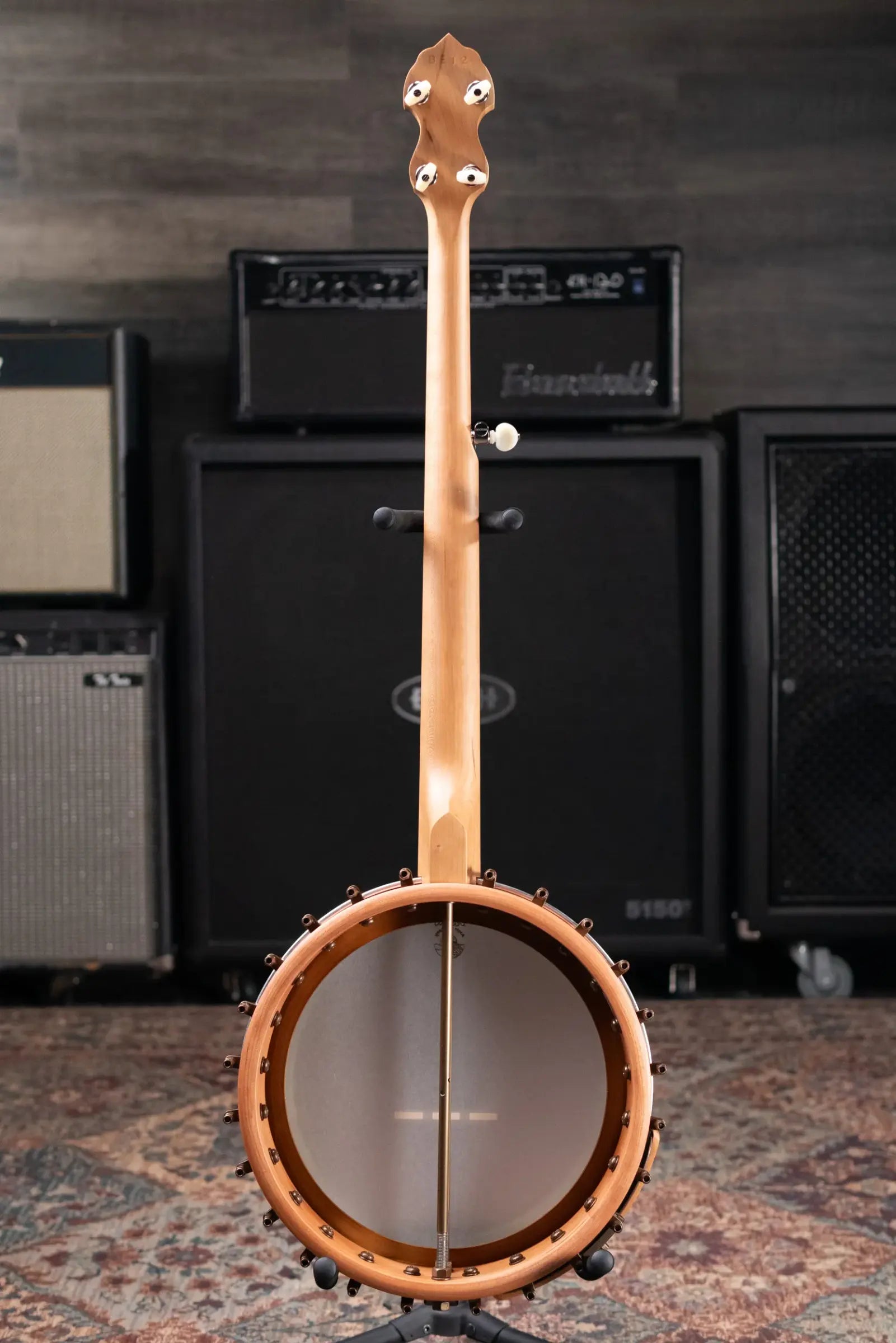 Deering Vega Vintage Star 5-String Banjo - Cherry with Hardshell Case