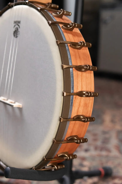 Deering Vega Vintage Star 5-String Banjo - Cherry with Hardshell Case