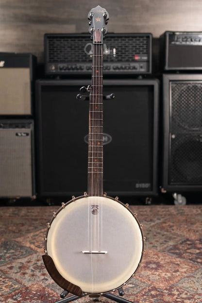 Deering Vega Vintage Star 5 String Banjo with Hardshell Case