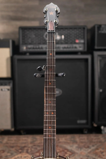 Deering Vega Vintage Star 5 String Banjo with Hardshell Case