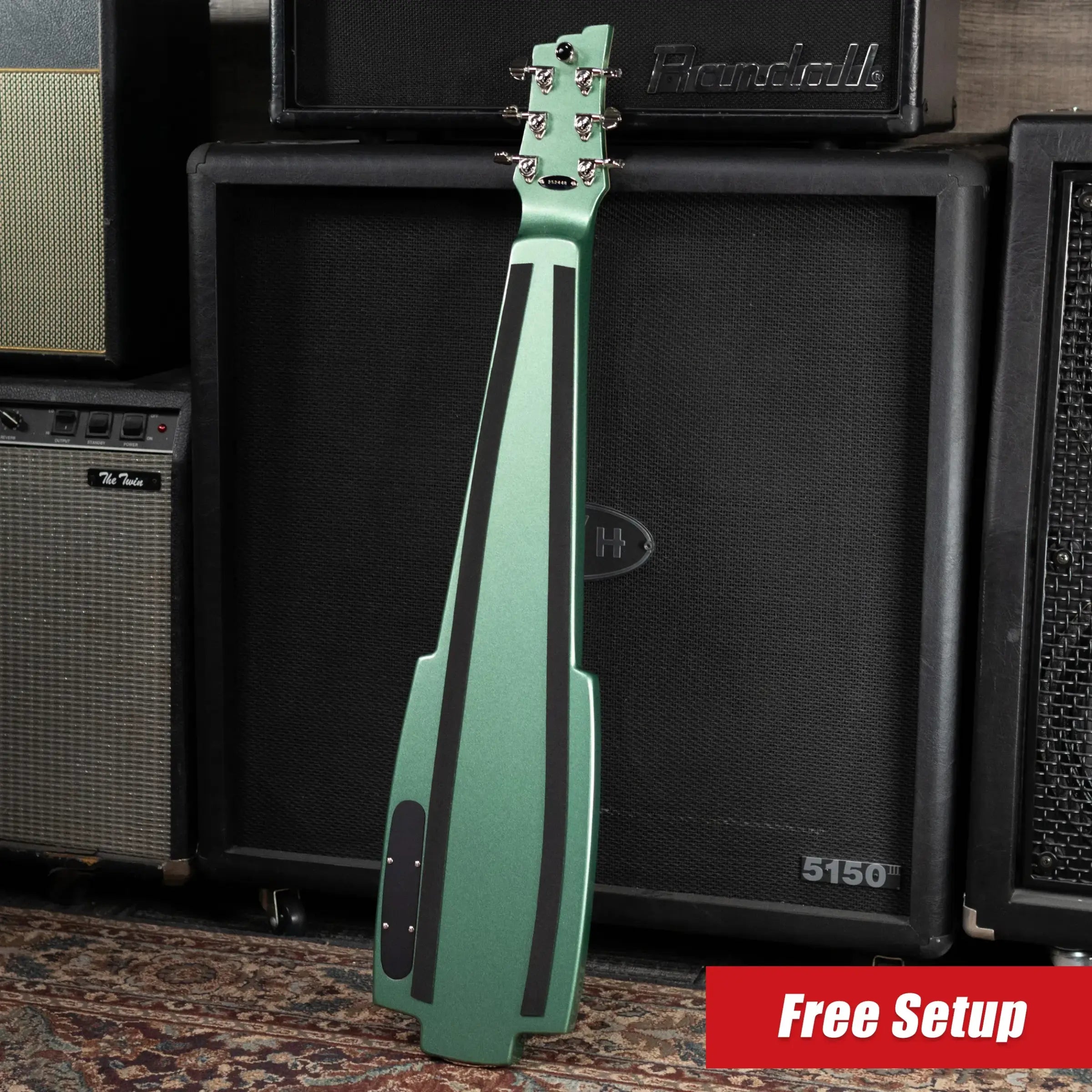 Duesenberg Fairytale Lapsteel - Harbor Green with Hardshell Case