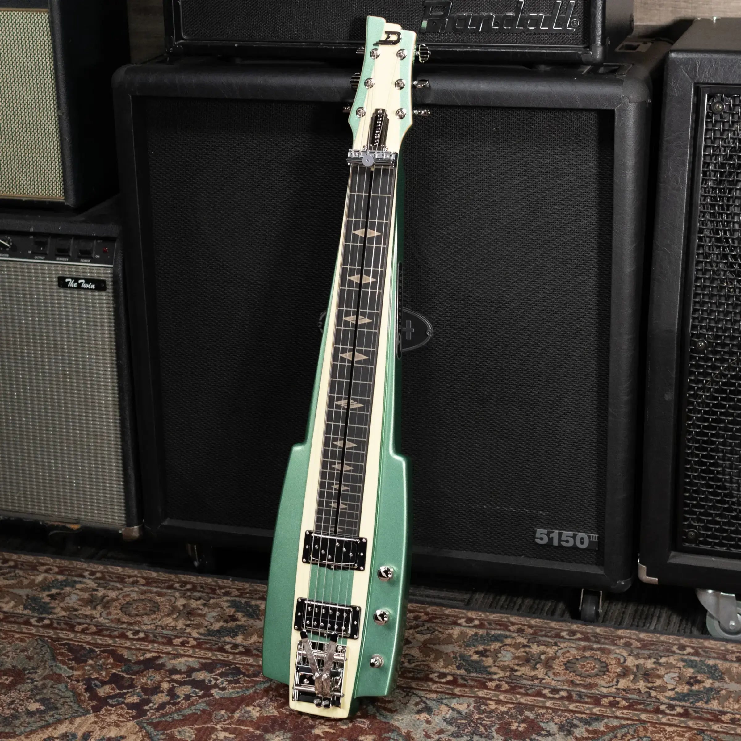 Duesenberg Fairytale Lapsteel - Harbor Green with Hardshell Case