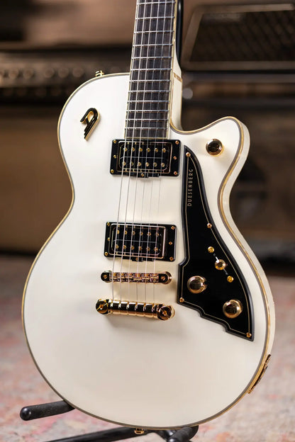 Duesenberg Fantom A Electric Guitar - Aged White with Hardshell Case