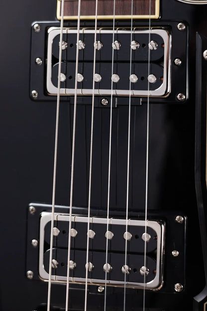 Duesenberg Fantom S Electric Guitar - Black with Hardshell Case
