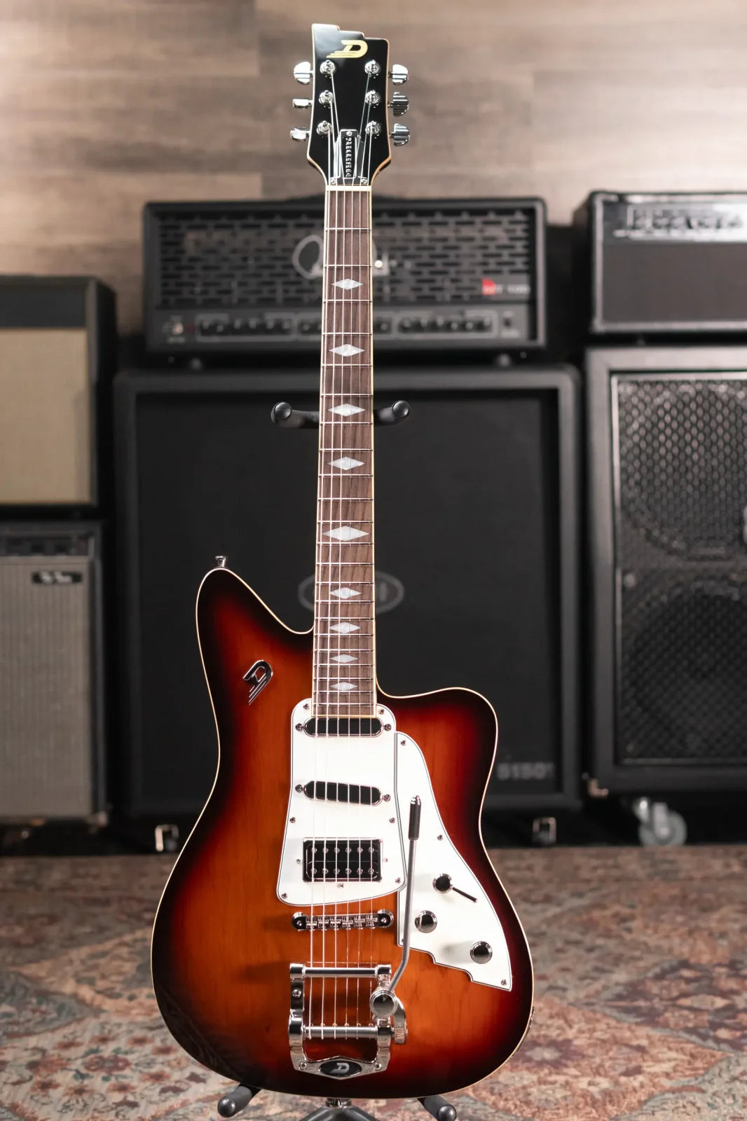 Duesenberg Paloma Electric Guitar - Vintage Burst with Soft Case