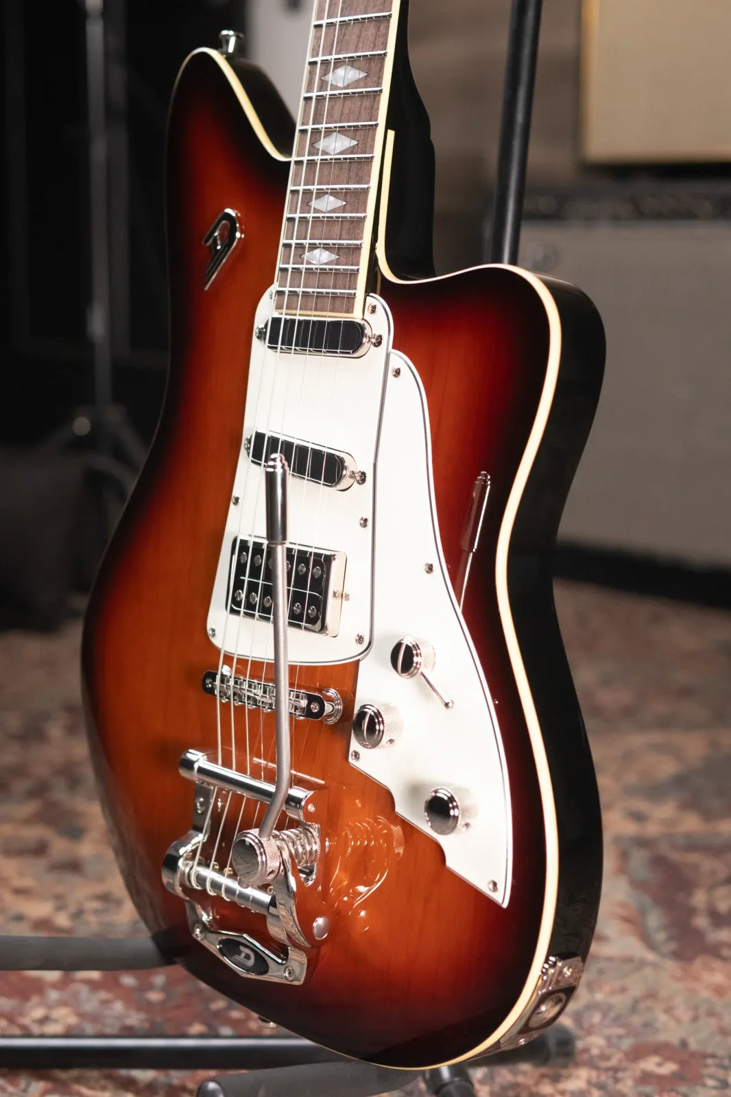 Duesenberg Paloma Electric Guitar - Vintage Burst with Soft Case