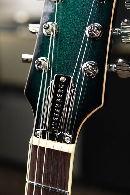 Duesenberg Starplayer TV DLX Semi-Hollow Electric Guitar - Catalina Green Burst with Hardshell Case