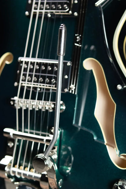 Duesenberg Starplayer TV DLX Semi-Hollow Electric Guitar - Catalina Green Burst with Hardshell Case