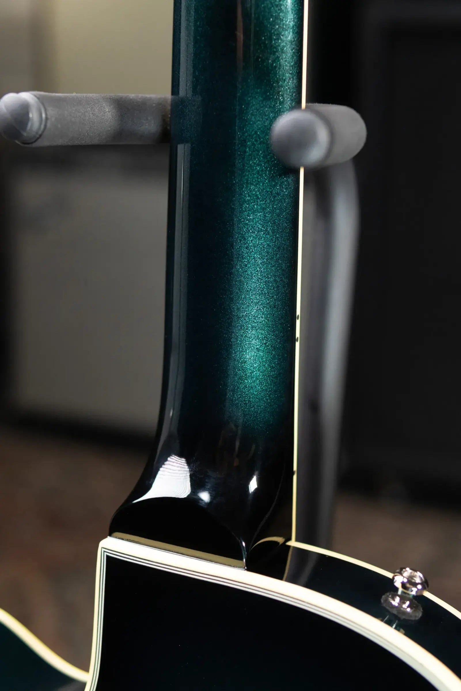 Duesenberg Starplayer TV DLX Semi-Hollow Electric Guitar - Catalina Green Burst with Hardshell Case