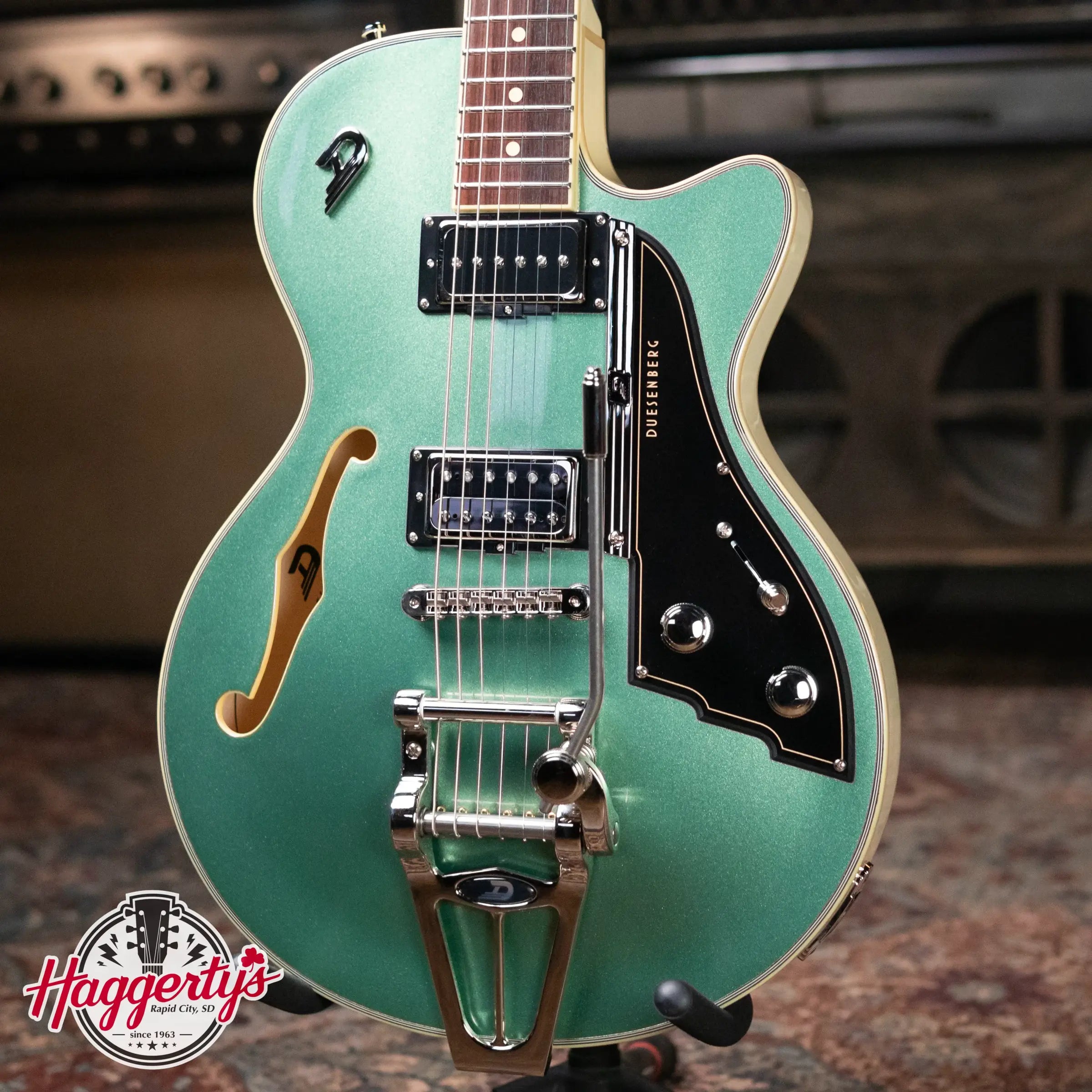 Duesenberg Starplayer TV Duo-Tone - Catalina Harbor Green with Hardshell Case