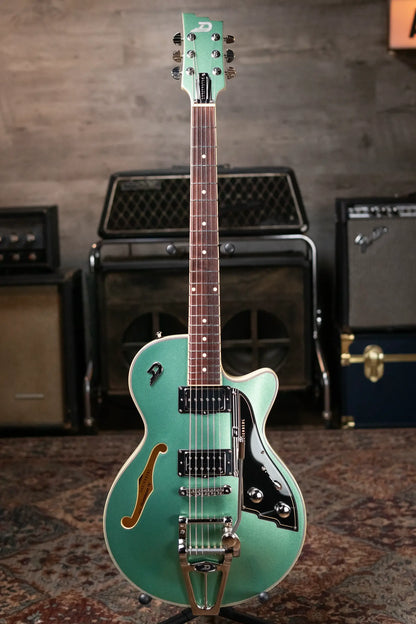Duesenberg Starplayer TV Duo-Tone - Catalina Harbor Green with Hardshell Case