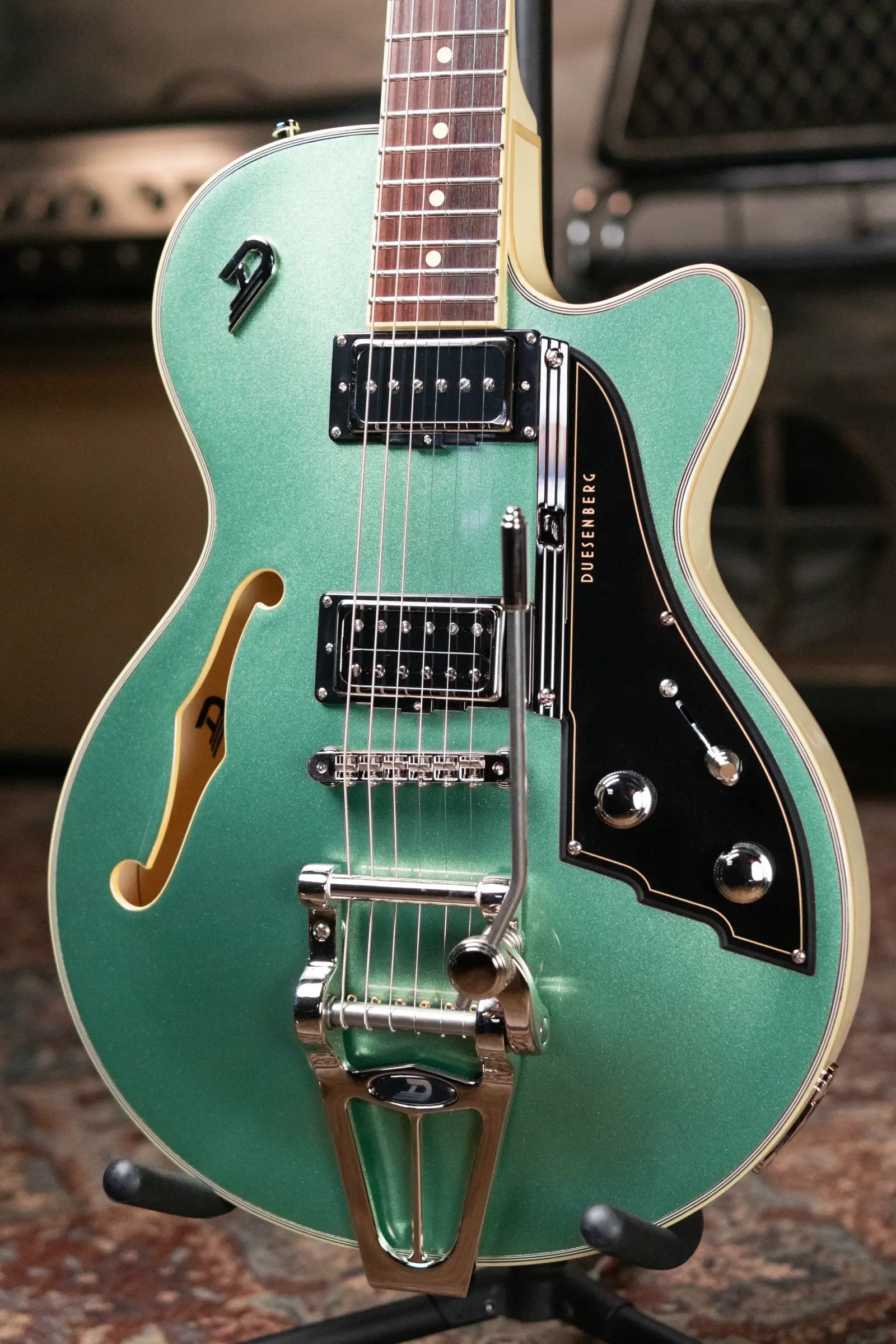 Duesenberg Starplayer TV Duo-Tone - Catalina Harbor Green with Hardshell Case