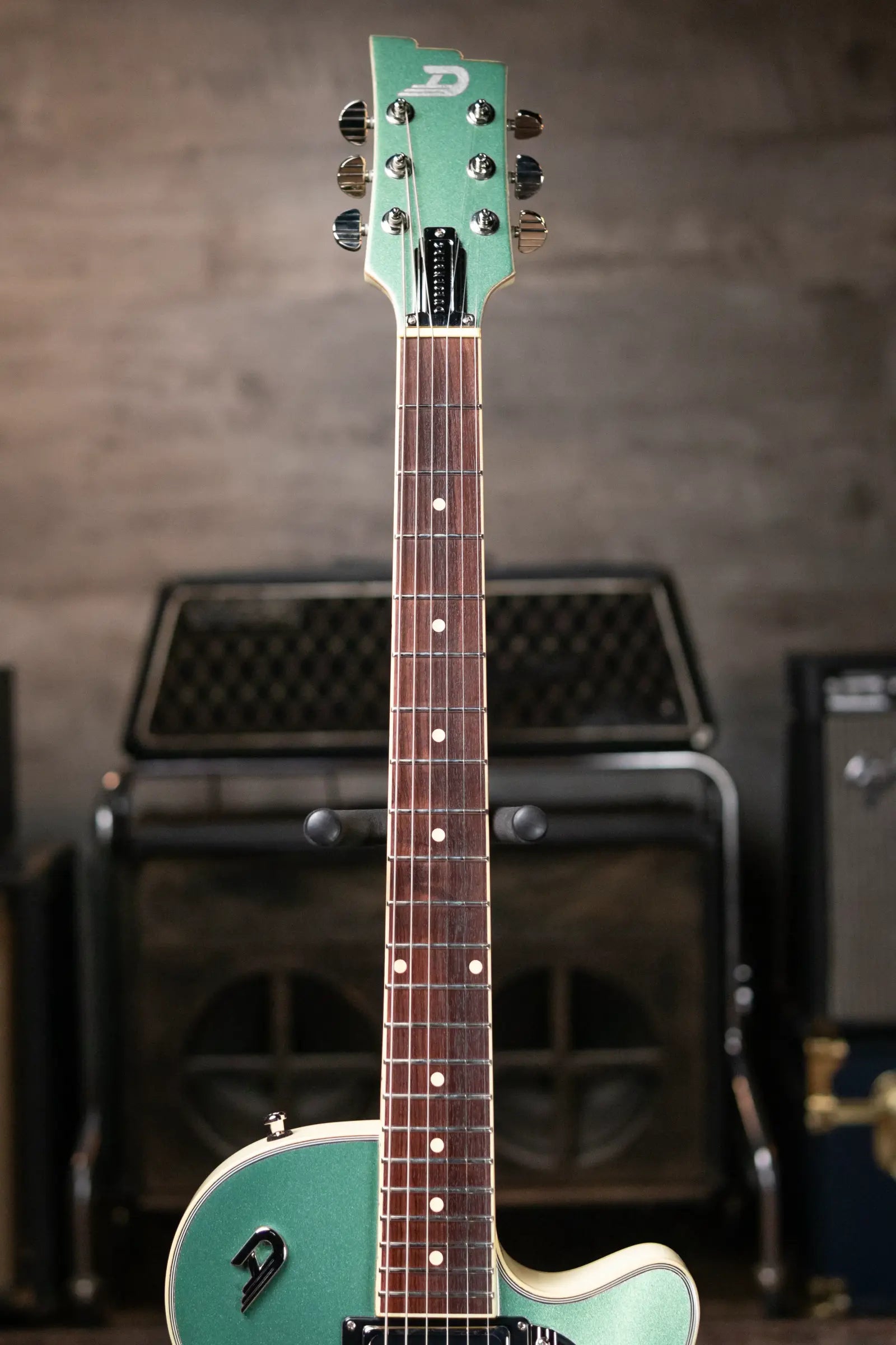 Duesenberg Starplayer TV Duo-Tone - Catalina Harbor Green with Hardshell Case