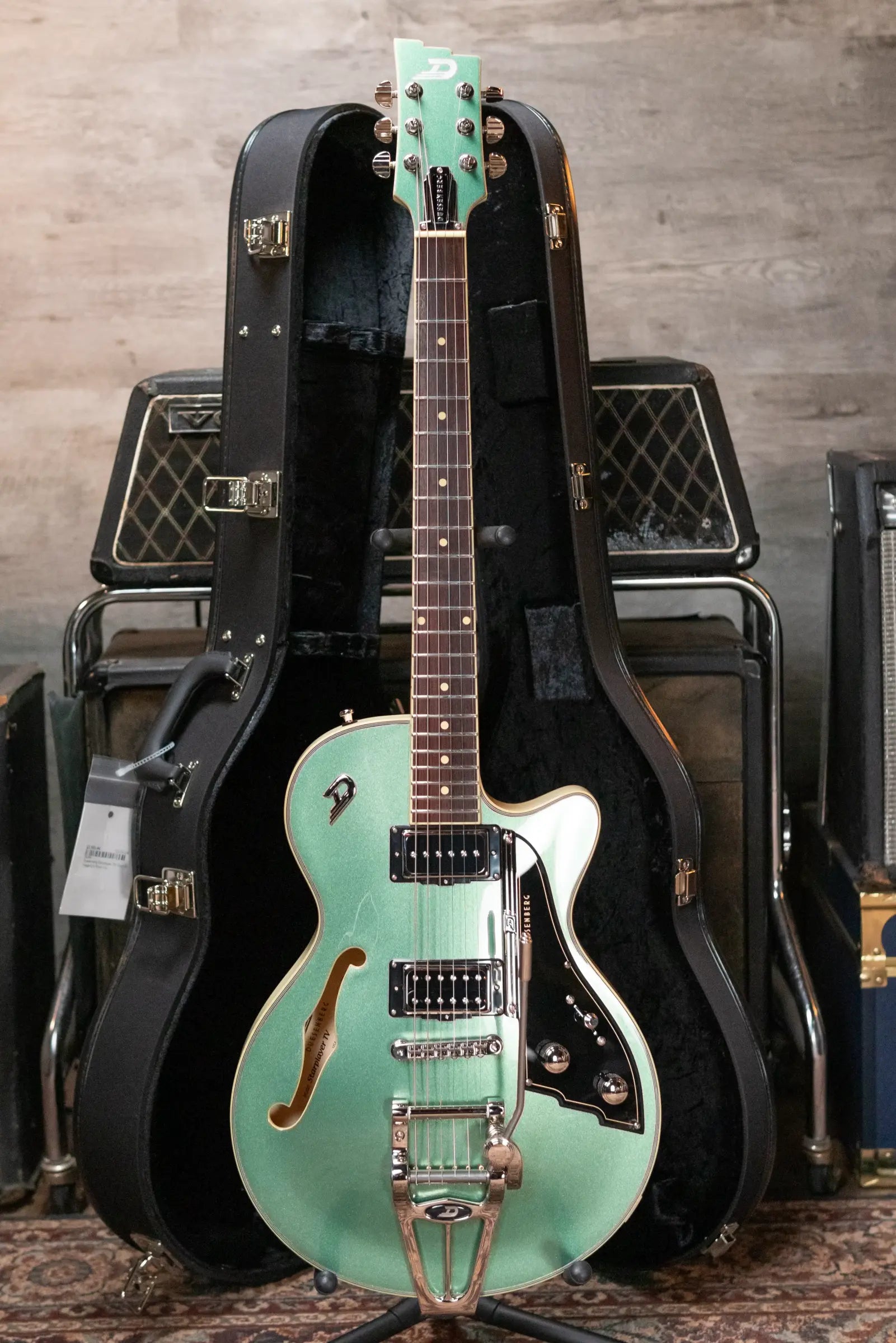 Duesenberg Starplayer TV Duo-Tone - Catalina Harbor Green with Hardshell Case
