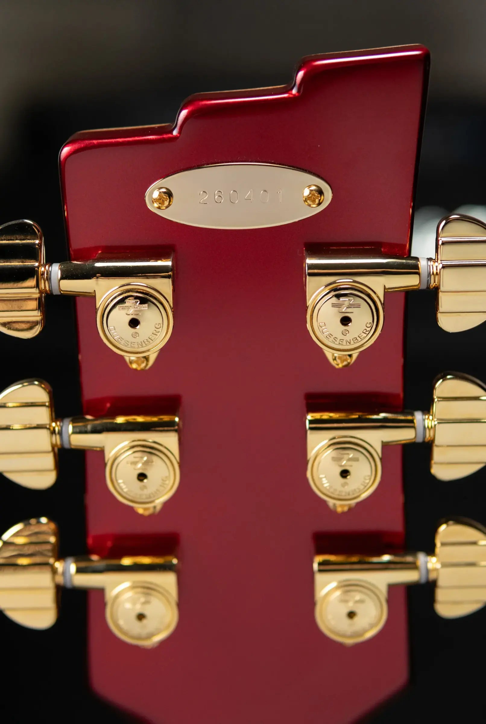 Duesenberg Starplayer TV Phonic Semi-Hollow Electric Guitar - Balboa Pearl Red with Hardshell Case